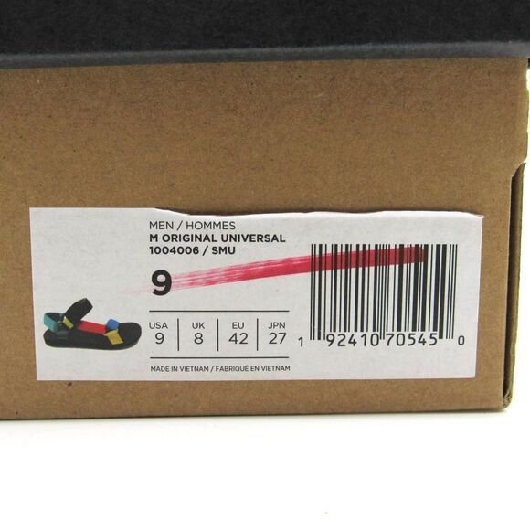 TEVA MEN\'S ORIGINAL UNIVERSAL SANDALS IN MULTICOLOR SZ 9 main image 6